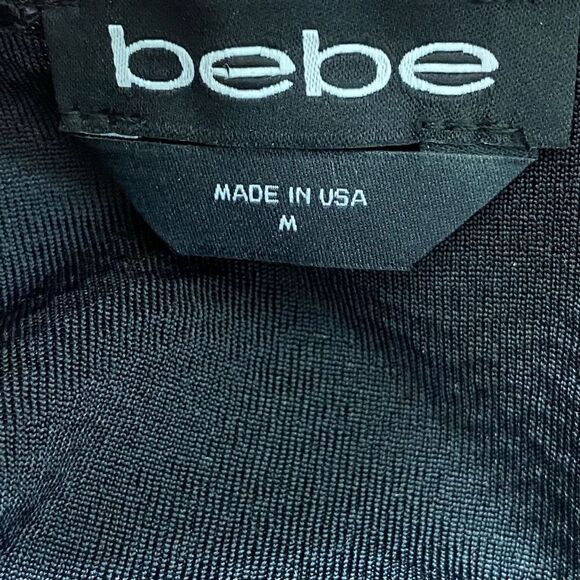 Bebe black sequins dress made in the USA - Picture 3 of 13